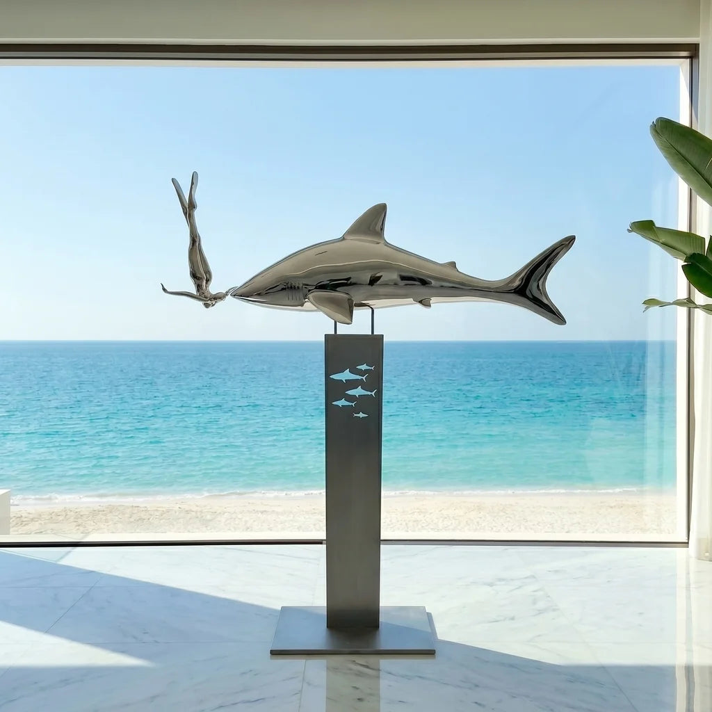 SOS Save our sharks XL